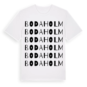 Bodaholm ordlek t-shirt – ekologisk bomull t-shirt från PinShirt