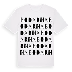 Bodarna ordlek t-shirt – ekologisk bomull t-shirt från PinShirt