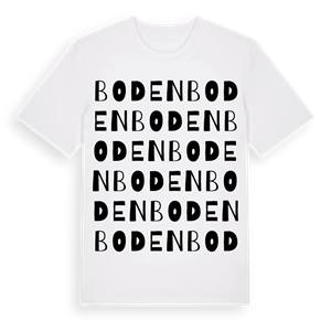Boden ordlek t-shirt – ekologisk bomull t-shirt från PinShirt