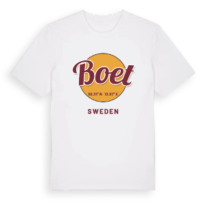 Boet cirkel t-shirt – ekologisk bomull t-shirt från PinShirt