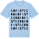 Blue Soul t-shirt med Bofastberg ordlek t-shirt