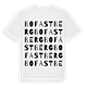 Bofastberg ordlek t-shirt