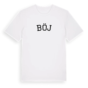 Böj böjd t-shirt – ekologisk bomull t-shirt från PinShirt