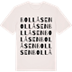Vintage White t-shirt med Bollåsen ordlek t-shirt