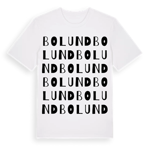 Bolund ordlek t-shirt – ekologisk bomull t-shirt från Pinshirt