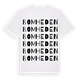 Bomheden ordlek t-shirt