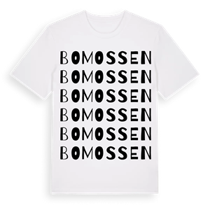 Bomossen ordlek t-shirt – ekologisk bomull t-shirt från Pinshirt