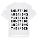 Bomstadbaden ordlek t-shirt