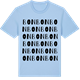 Blue Soul t-shirt med Bon ordlek t-shirt