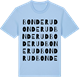 Blue Soul t-shirt med Bonderud ordlek t-shirt