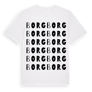 Borg ordlek t-shirt – ekologisk bomull t-shirt från PinShirt