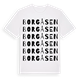 Borgåsen ordlek t-shirt