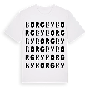 Borgby ordlek t-shirt – ekologisk bomull t-shirt från Pinshirt