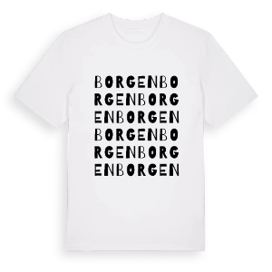 Borgen ordlek t-shirt – ekologisk bomull t-shirt från PinShirt