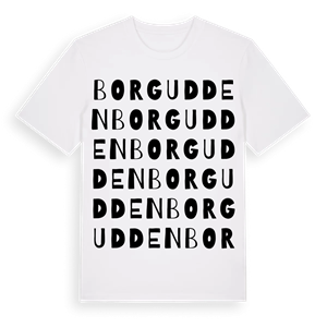 Borgudden ordlek t-shirt – ekologisk bomull t-shirt från Pinshirt