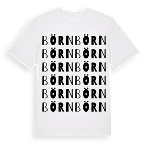 Börn ordlek t-shirt – ekologisk bomull t-shirt från PinShirt