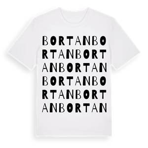 Bortan ordlek t-shirt – ekologisk bomull t-shirt från PinShirt