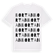 Bortan ordlek t-shirt