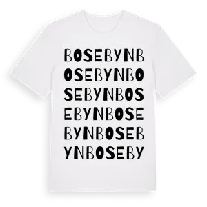 Bosebyn ordlek t-shirt – ekologisk bomull t-shirt från Pinshirt