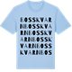 Blue Soul t-shirt med Bosskvarn ordlek t-shirt