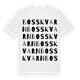 Bosskvarn ordlek t-shirt