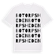Botorpsheden ordlek t-shirt