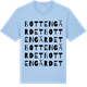 Blue Soul t-shirt med Bottengärdet ordlek t-shirt