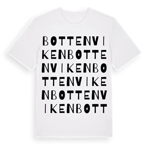 Bottenviken ordlek t-shirt – ekologisk bomull t-shirt från Pinshirt