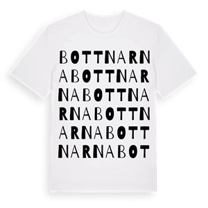 Bottnarna ordlek t-shirt – ekologisk bomull t-shirt från Pinshirt