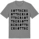 Mid Heather Gray t-shirt med Bottner ordlek t-shirt