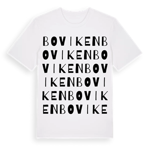 Boviken ordlek t-shirt – ekologisk bomull t-shirt från Pinshirt