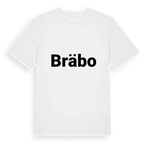 Bräbo fetstil t-shirt – ekologisk bomull t-shirt från PinShirt