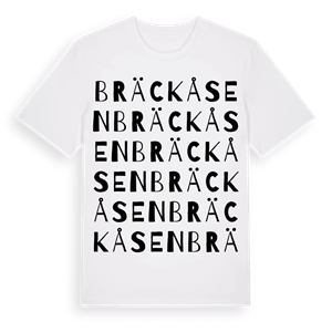 Bräckåsen ordlek t-shirt – ekologisk bomull t-shirt från Pinshirt