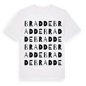 Bradde ordlek t-shirt – ekologisk bomull t-shirt från PinShirt