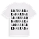 Brånarna ordlek t-shirt