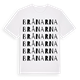 Brånarna ordlek t-shirt