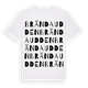 Brända udden ordlek t-shirt