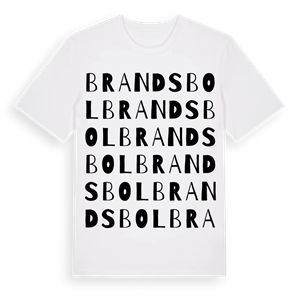 Brandsbol ordlek t-shirt – ekologisk bomull t-shirt från Pinshirt
