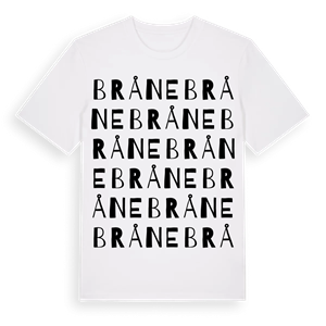 Bråne ordlek t-shirt – ekologisk bomull t-shirt från PinShirt