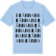 Blue Soul t-shirt med Brännan ordlek t-shirt