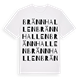 Brännhallen ordlek t-shirt