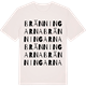 Vintage White t-shirt med Bränningarna ordlek t-shirt