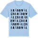 Blue Soul t-shirt med Brännvålen ordlek t-shirt