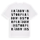 Brännvinstorp ordlek t-shirt