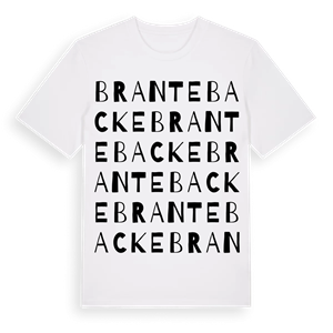 Brante backe ordlek t-shirt – ekologisk bomull t-shirt från Pinshirt