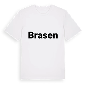 Brasen fetstil t-shirt – ekologisk bomull t-shirt från PinShirt