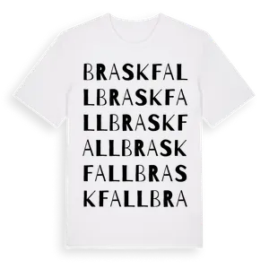 Braskfall ordlek t-shirt – ekologisk bomull t-shirt från Pinshirt