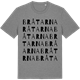 Mid Heather Gray t-shirt med Bråtarna ordlek t-shirt
