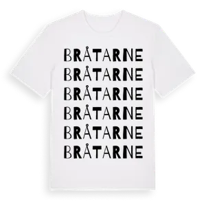 Bråtarne ordlek t-shirt – ekologisk bomull t-shirt från Pinshirt