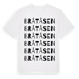 Bråtåsen ordlek t-shirt – ekologisk bomull t-shirt från Pinshirt